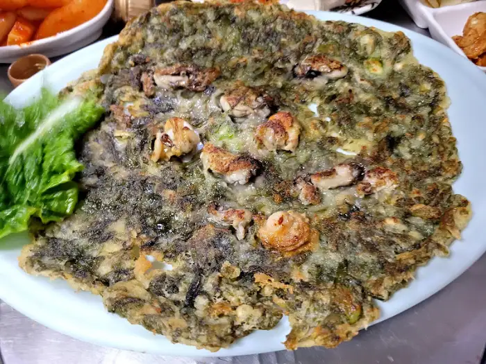 해물 부추전