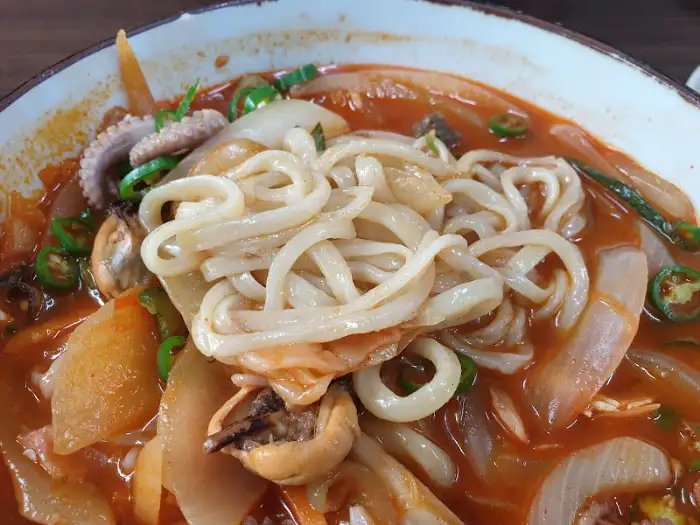 짬뽕 면발