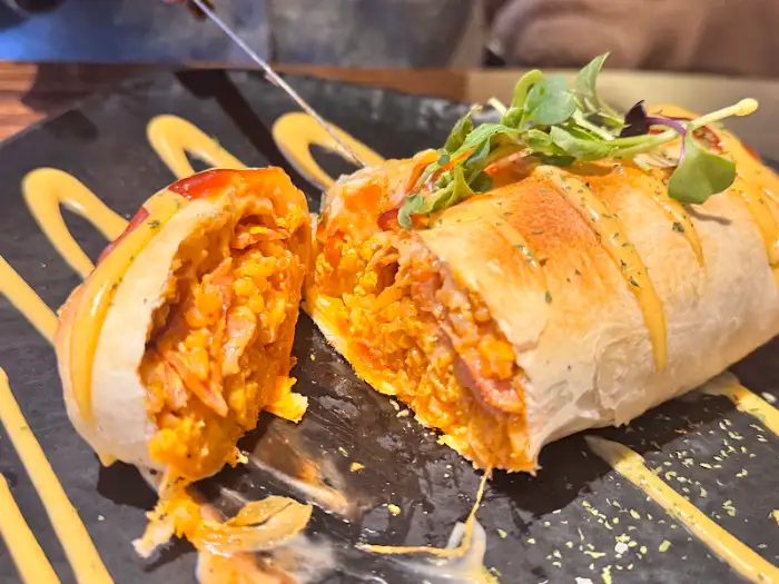 베이크드 리소또 단면