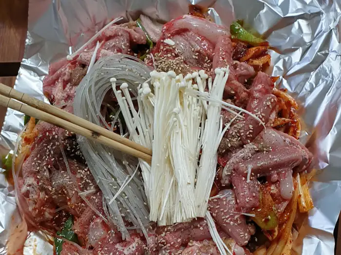 산곰장어 요리 이미지