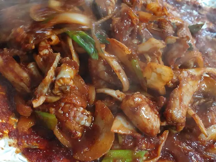 양념곰장어 요리 이미지