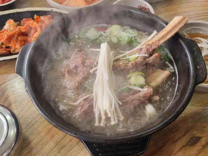 갈비탕 모습 2