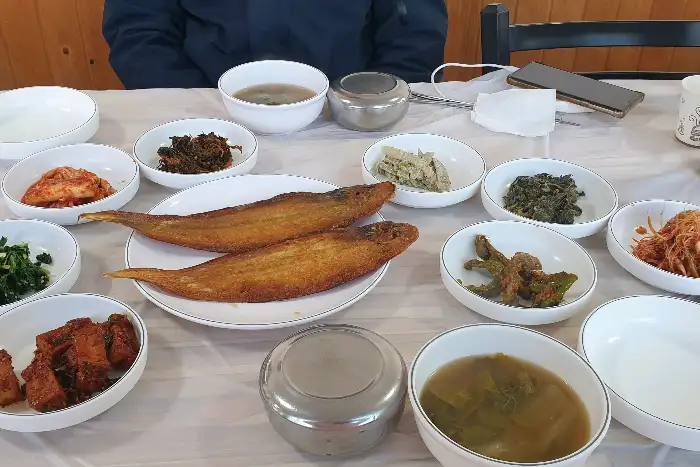 잘 구워진 박대구이