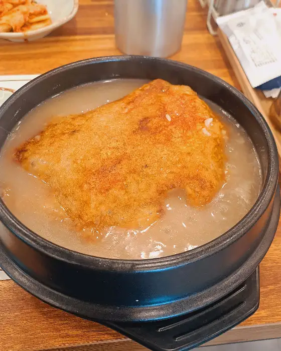 누룽지백숙 한 그릇