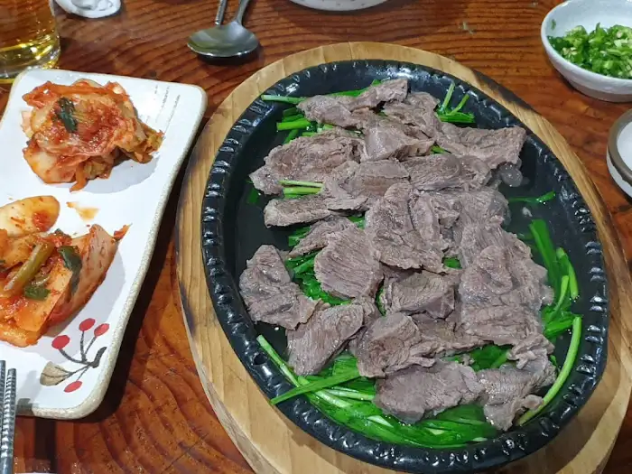 고기와 김치