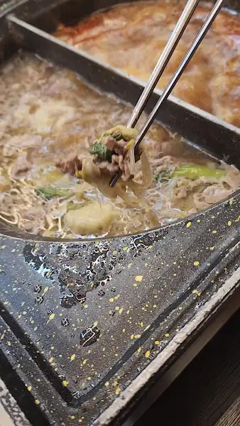 샤브샤브 한 젓가락