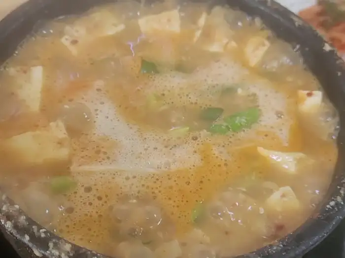 청국장 근접샷