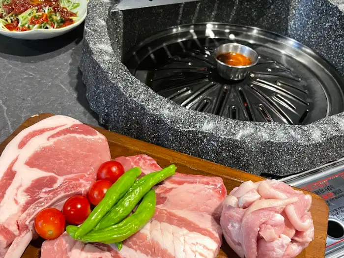 고기, 귤, 토마토, 고추 등 세트 구성 재료