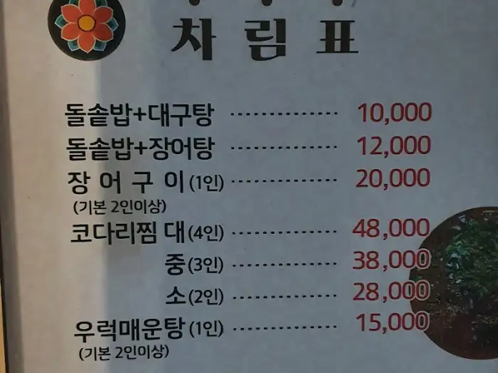 다양한 종류의 밑반찬들