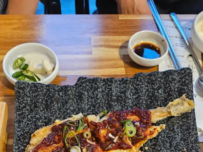뭉티기와 참치 요리