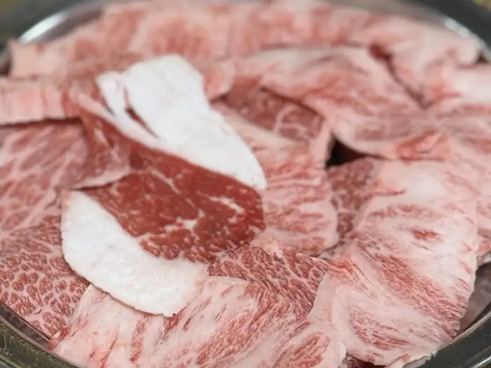 신선한 소고기 한 점