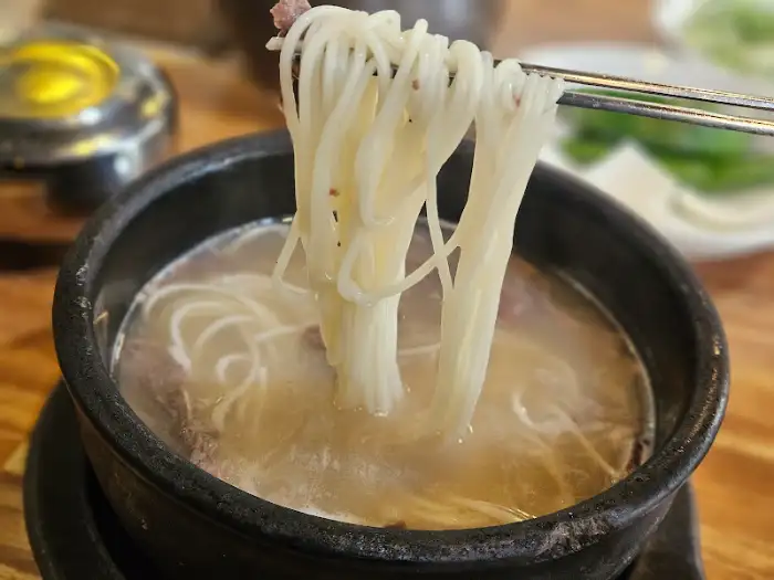 설렁탕 면발