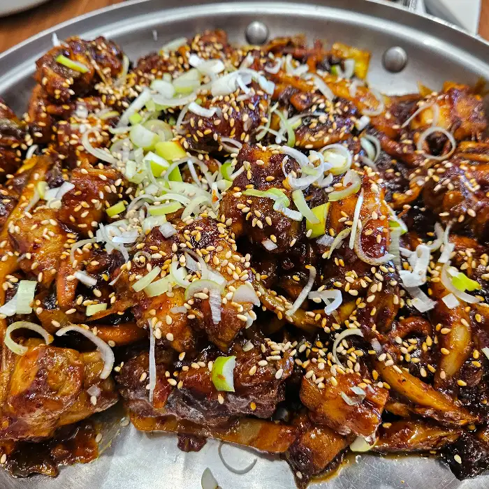먹음직스러운 아구불고기