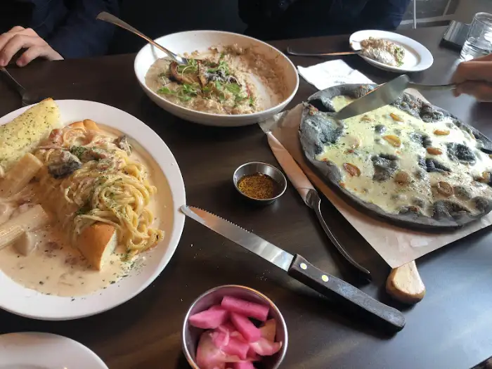 해산물 토마토 파스타 비주얼