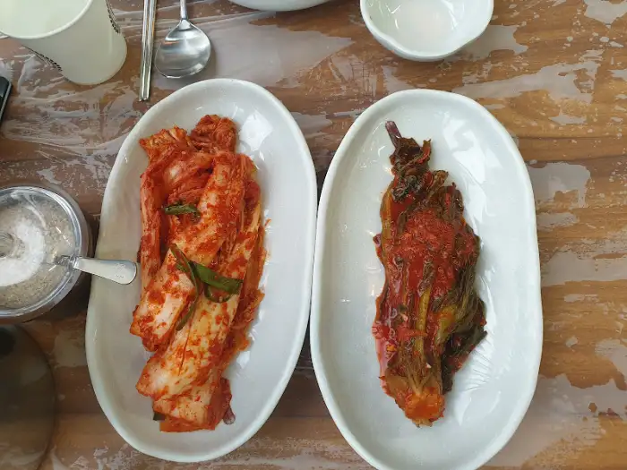 김치류 (겉절이, 갓김치) 와 깍두기