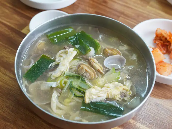 풍납주먹고기 한국식 쌀국수 클로즈업