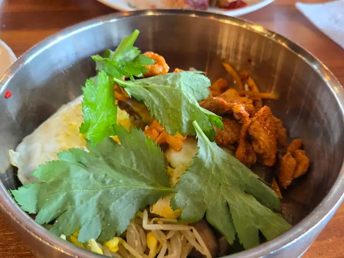 비빔밥 재료