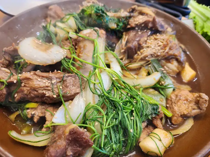 갈비찜의 부드러운 육질