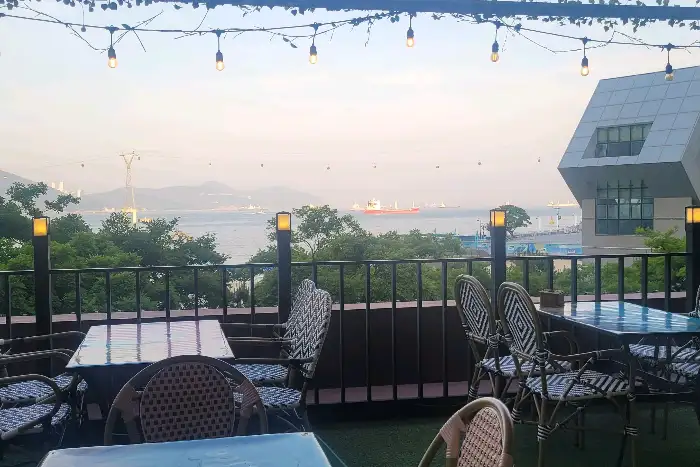그숲 부산점 루프탑 뷰