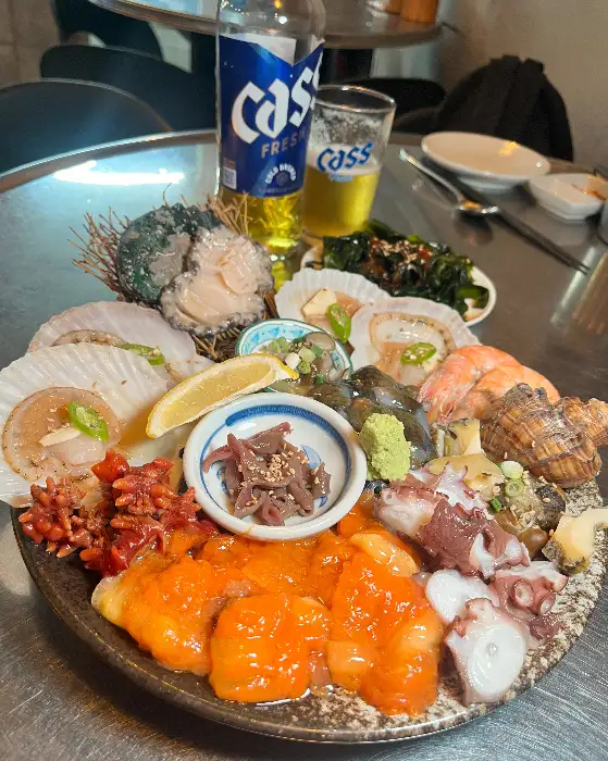 모듬 해산물 한상차림