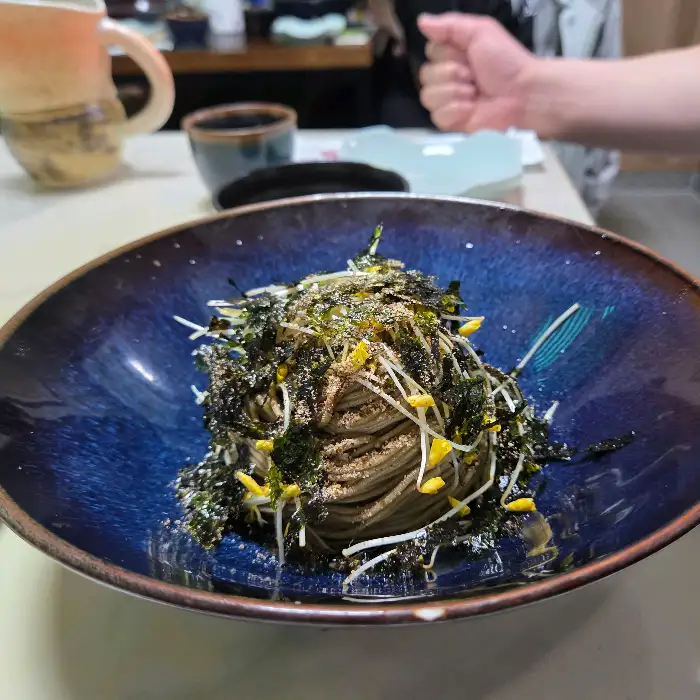 물막국수
