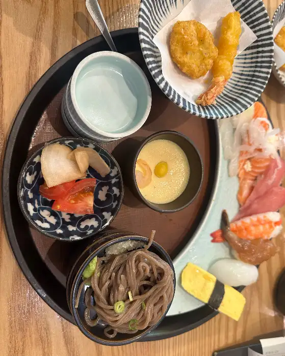 새우튀김과 계란찜