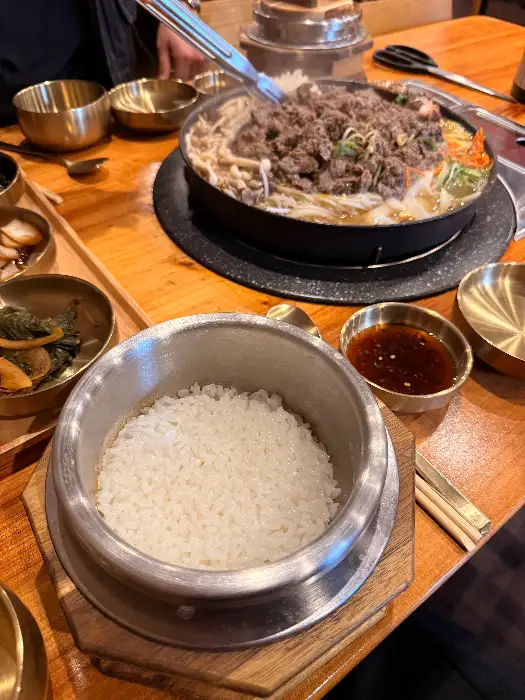 솥밥과 밑반찬