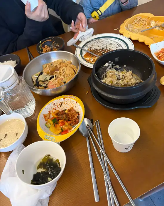 식탁 풍경