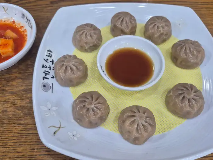 건튼소바의 만두