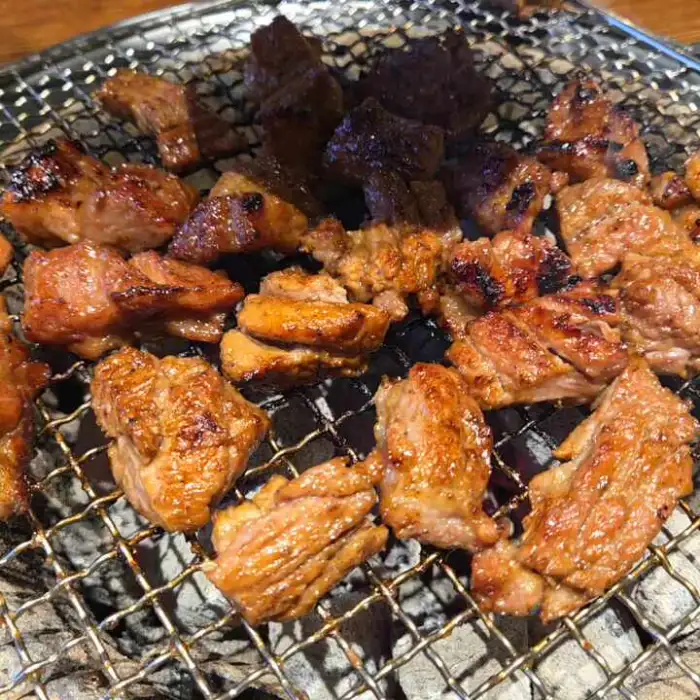 벙구갈비 숯불 위 갈비