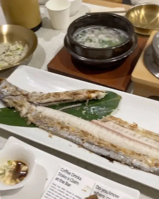 통갈치구이와 솥밥