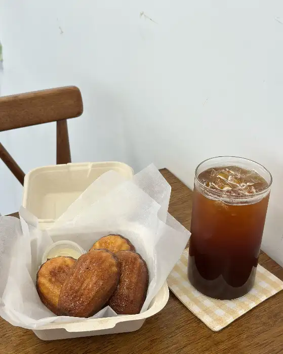사랑스러운 하트 모양 버터떡