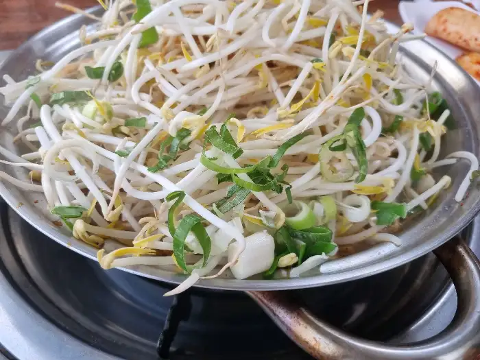 숙주와 채소