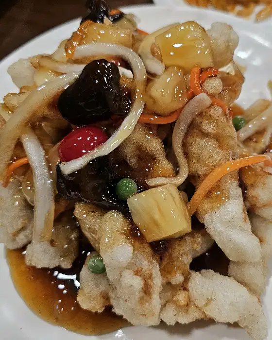 바삭하고 쫄깃한 찹쌀 탕수육