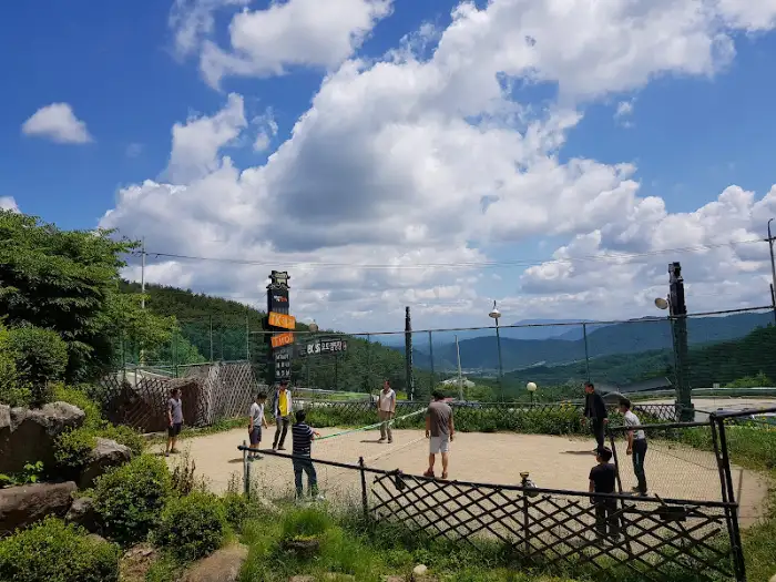 족구장