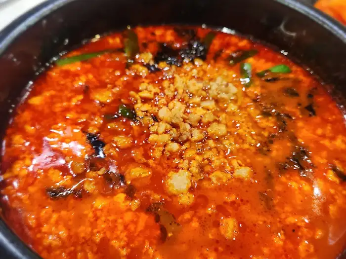 순두부찌개 비주얼