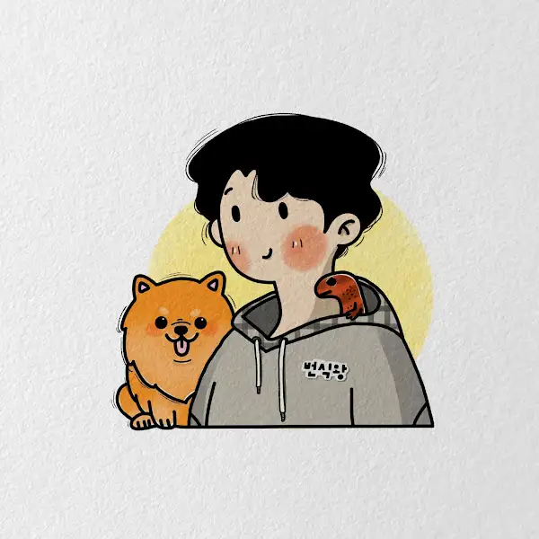 귀여운 캐릭터 일러스트