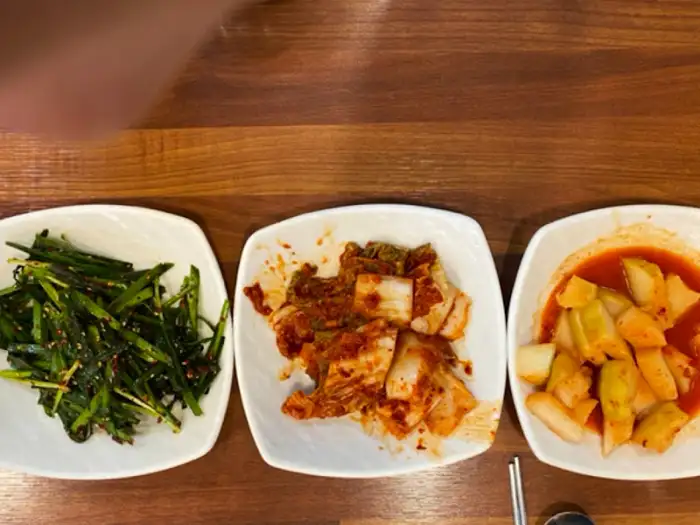 김치, 석박지, 부추무침