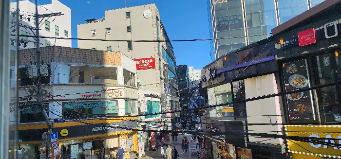 부평 거리 풍경