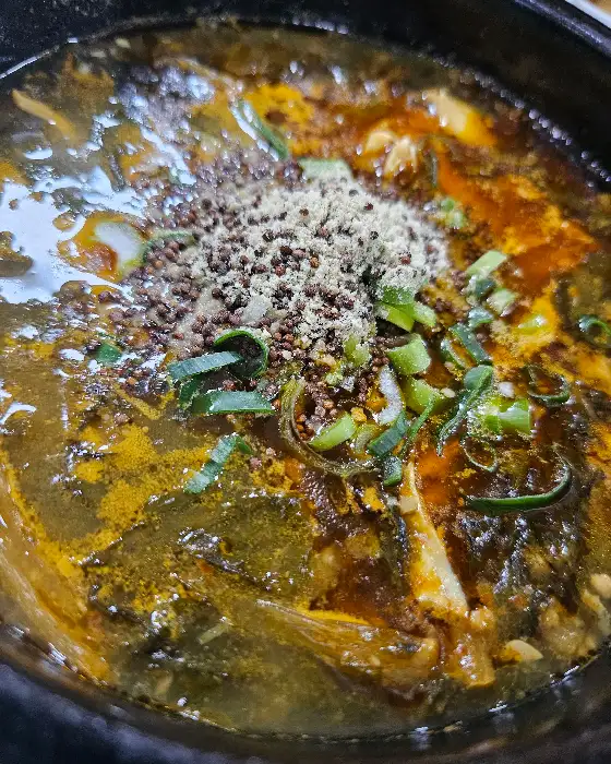 함께 나온 밑반찬 사진