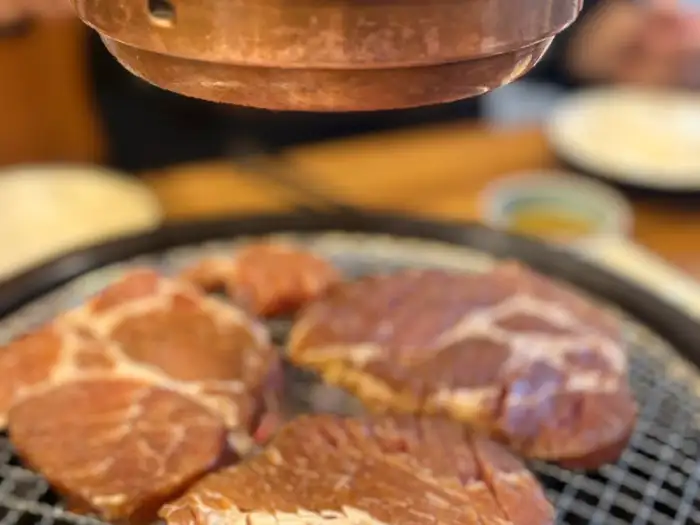 양념이 잘 배인 돼지갈비