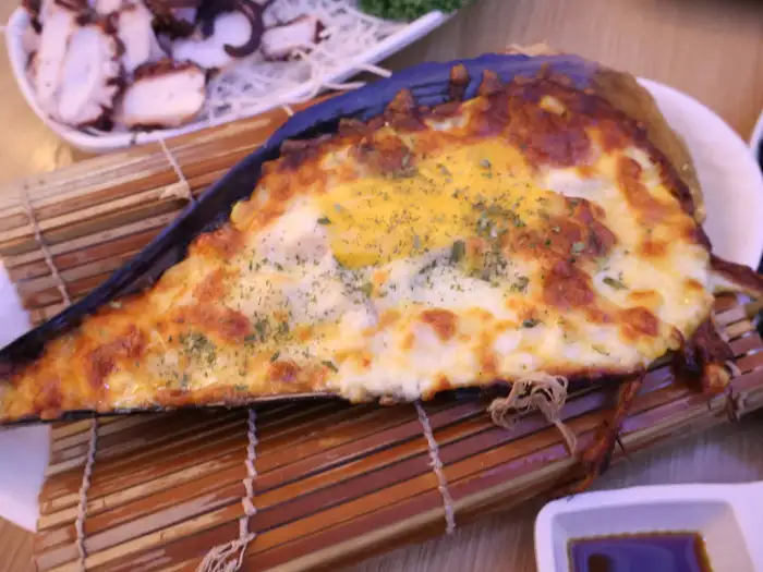 치즈 키조개 구이