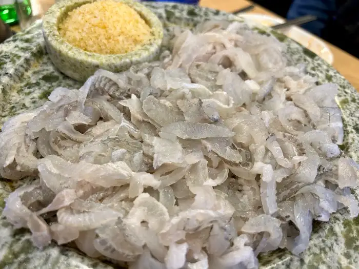 가까이서 본 세꼬시