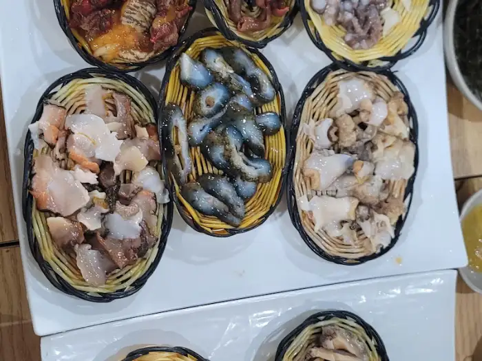 해산물 모듬 상세