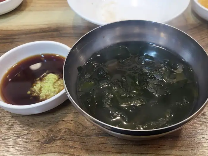 매생이전과 미역국