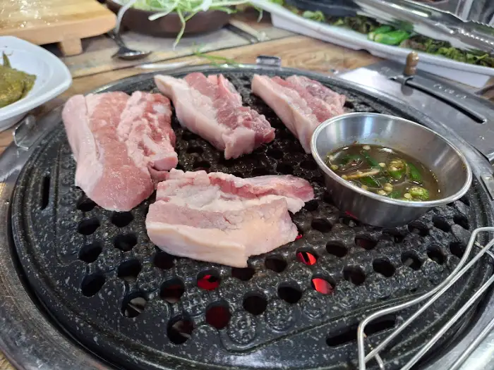 생갈비살 구이