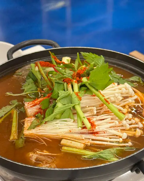 게딱지 비빔밥