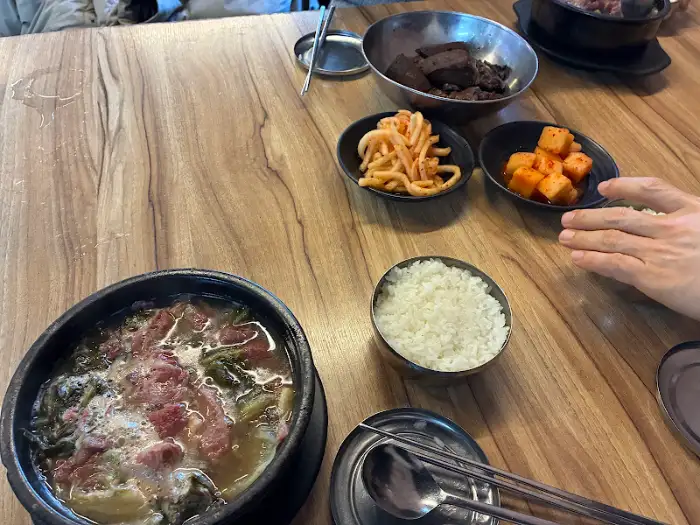 유치회관 분당직영점 상차림