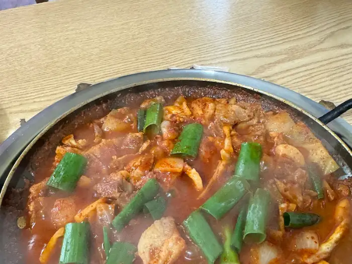 두루치기 채소와 고기의 조화