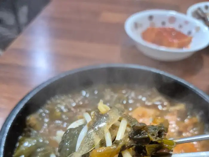 국밥 속 재료